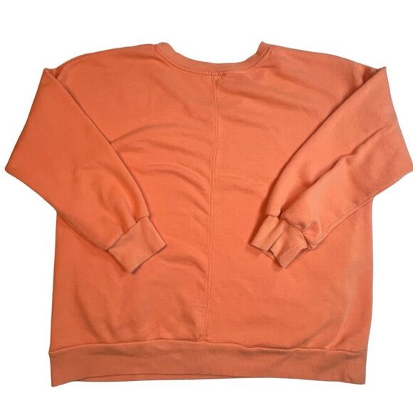 Zenana Sweater Womens 2X Oversized Pockets Comfy Athleisure Sporty Preppy Top - Picture 2 of 10